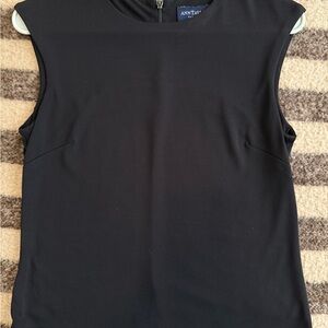 Ann Taylor Classic Black Sleeveless Blouse